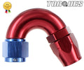 AN-8 JIC 150 Degree Swivel Seal Hose Fitting by Unbranded