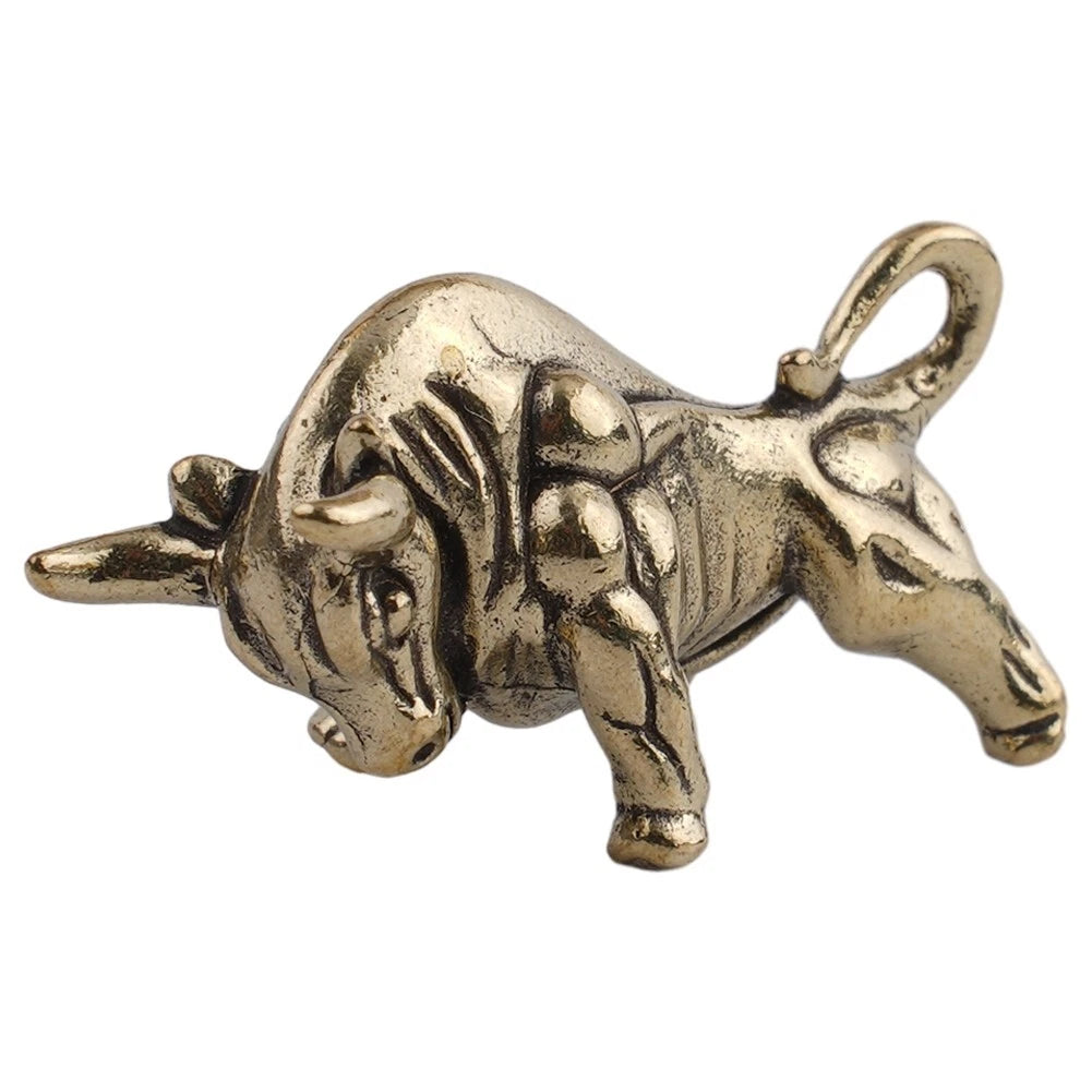 2021 Years Bull Statue Ox Brass Sculpture Wall | Built Supply Co