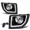 Fit 15-16 Gmc Sierra 2500/3500 Clear Lens Oe Driving Pair Fog Light