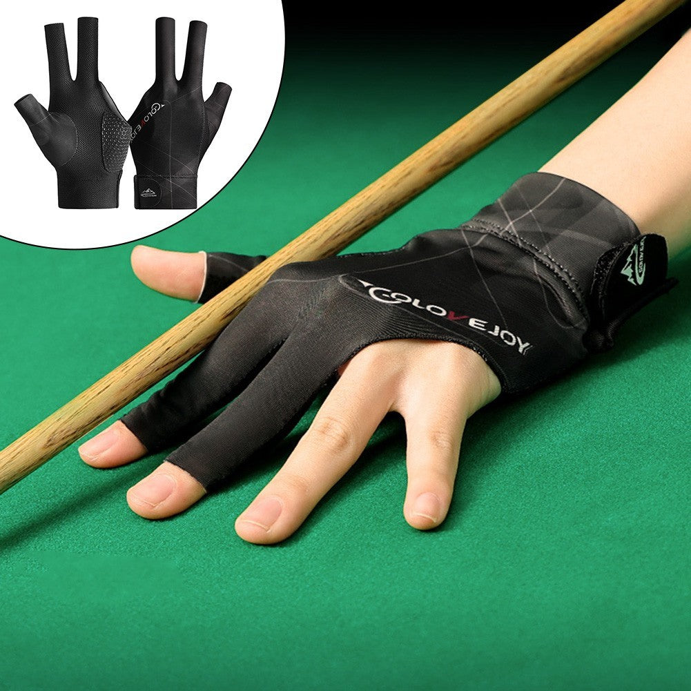 Performance Driven 3 Finger Billiard Gloves to Help You Master Your Game SkillsO