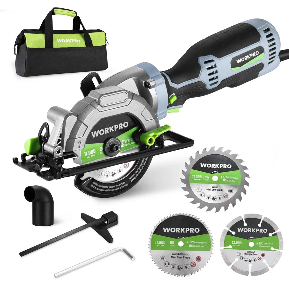 Workpro 5.8amp 3500rpm Electric Circular Saw | Built Supply Co