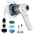 WORKPRO 8V Electric Spin Scrubber 3-Speed Adjustable Shower Scrubber
