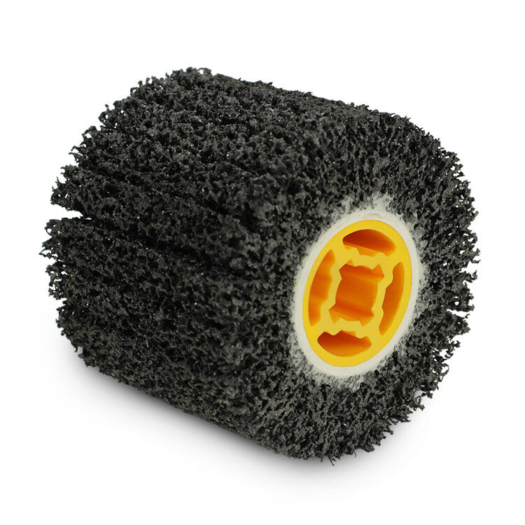 4.5" X 4" Bha Easy Strip Abrasive Drum 3/4" Quad Keyway, Remove Paint