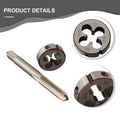 1/4\-32 Unef Tap And Die Set Thread Tap With Round Threading