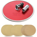 9-Inch Drywall Sander 30pc Sanding Disc Hook and Loop Mixed Grits