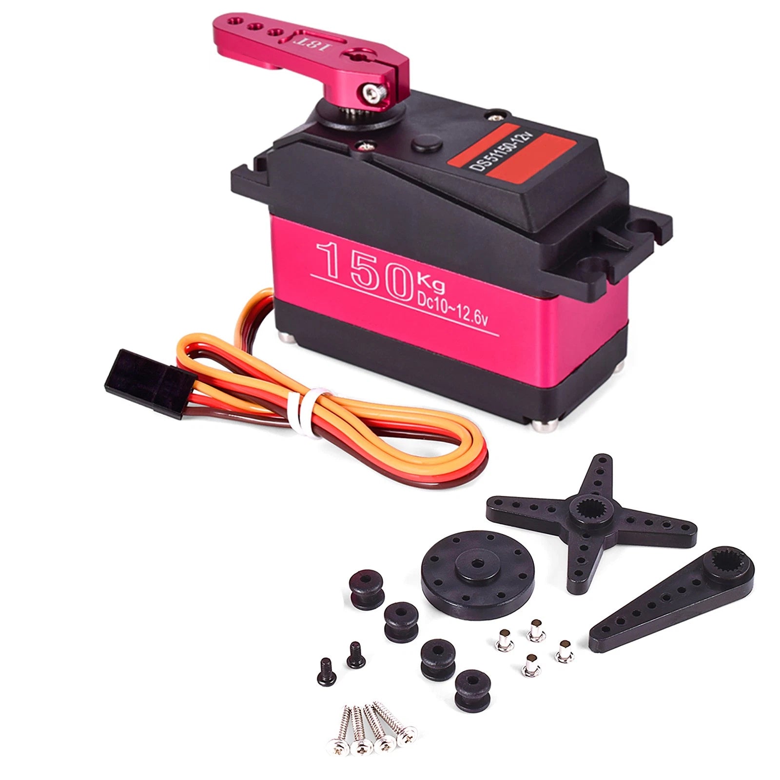 New 11.8in 300mm Steering Digital Servo 180° For Hpi 1/5 Rc Car High