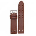 22mm Leather Watch Band Strap For Hamilton For Samsung Gear S3 Black
