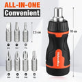 ValueMax 8-in-1 Stubby Ratcheting Screwdriver by ValueMax