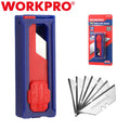 WORKPRO 10PC Premium Utility Knife Blades TAC Diamond Coated SK2M Utility Blades