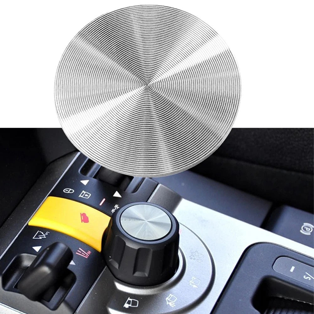 For Land Rover Discovery 3 Center Console Knob Trim Aluminum 2004