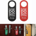 Do Not Disturb Please Knock Sign Door Knob Meeting Room Door Hanger