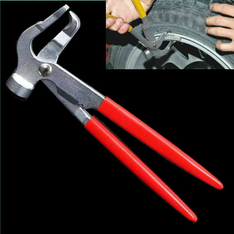 Car Wheel Weight Pliers Hammer Tool