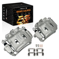 Front Disc Brake Calipers Set w/Bracket for Chevrolet Captiva Sport 2012-2015