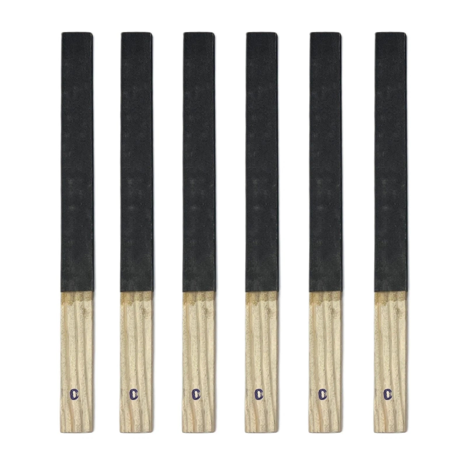 6 Pack 9-1/2" X 3/4" Grit 0 Polishing Paper Emery Sticks - Jewelry