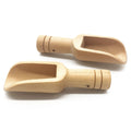 Wooden Small Little Mini Scoop Salt Sugar Coffee Spoon Tool Kitchen