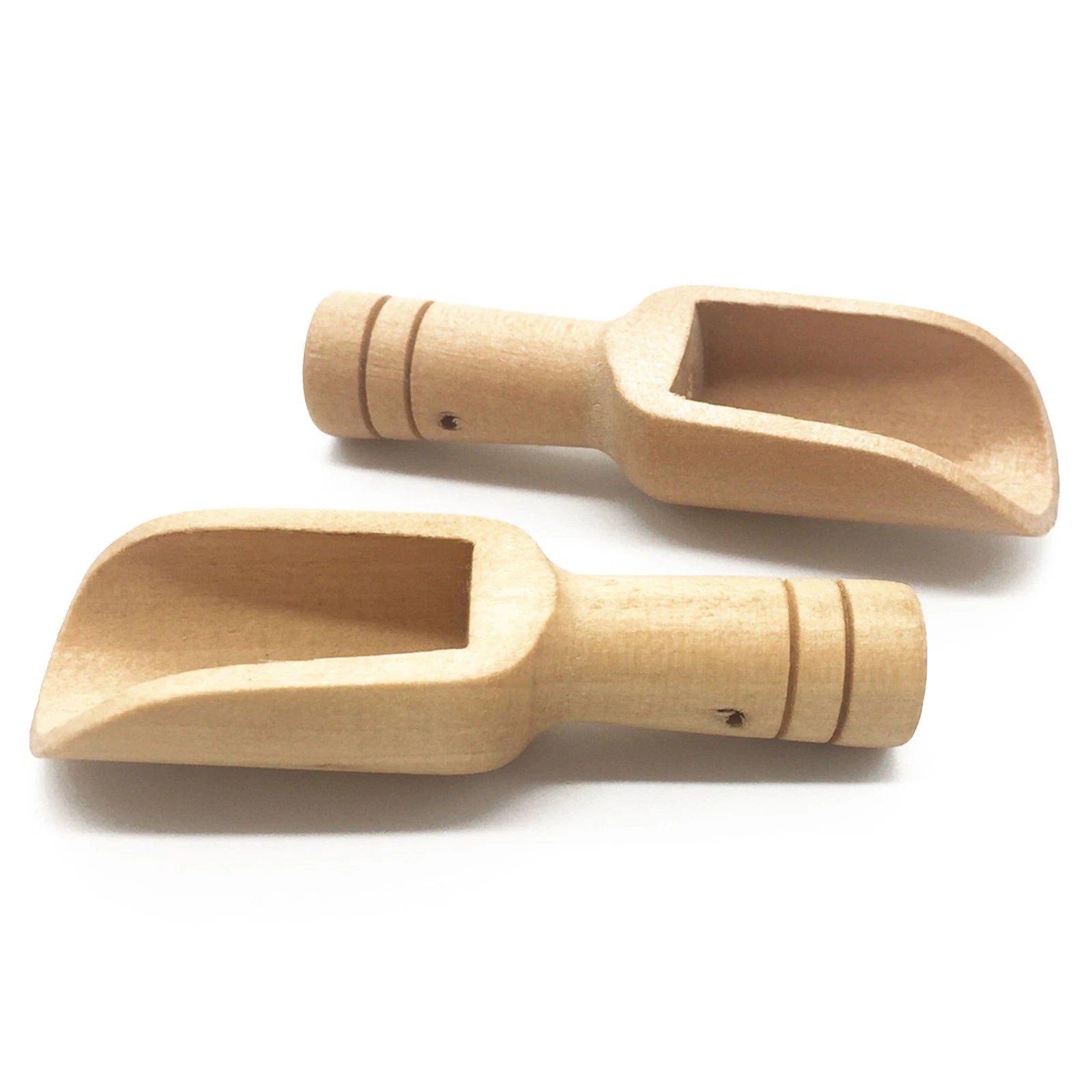 Wooden Small Little Mini Scoop Salt Sugar Coffee Spoon Tool Kitchen