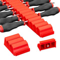 Ernst 5601M Screwdriver Pro 13 Tool Magnetic Storage Organiser Red