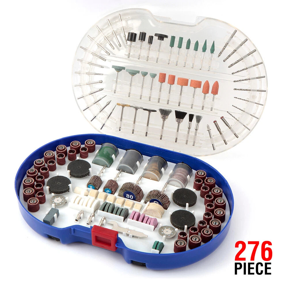 WORKPRO 276PC Rotary Tool Accessories Kit Sanding Cutting Polishing Grinder Tool