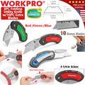 Workpro Folding Utility Knife Quick Change Belt | Built Supply Co