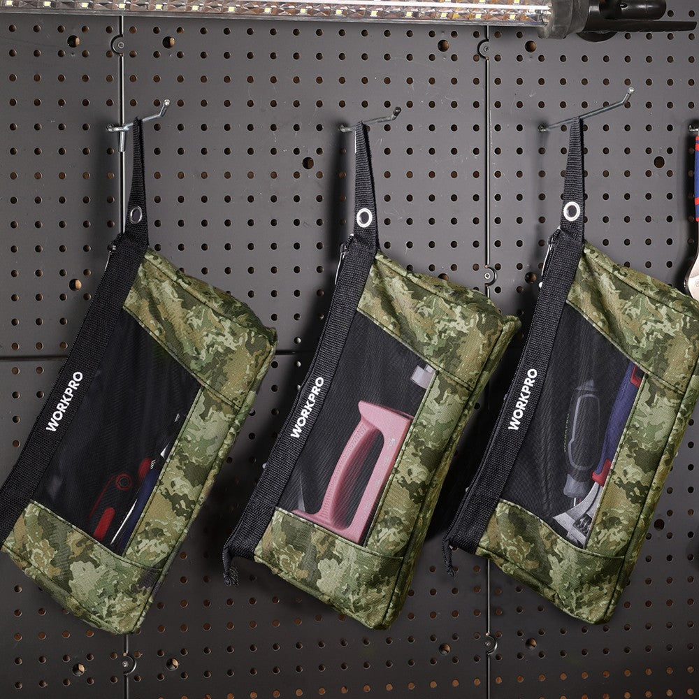 WORKPRO 3 Pcs 12" Tool Pouches by WORKPRO