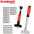 Goldblatt 2 Piece Razor Blade Scraper w/20-piece Blades 4-in Floor