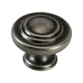 25 Pack Saturn Round 1-11/32" Pewter Kitchen | Built Supply Co