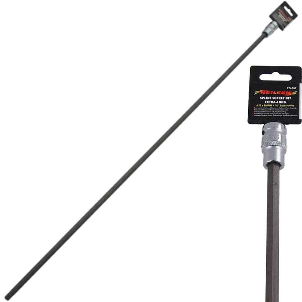 Neilsen Extra Long Spline Socket Bit