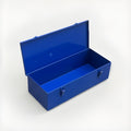 19-1/4” X 8” x 5-1/4" Metal Tool Storage Carrying Case ToolBox Tools Metal Box