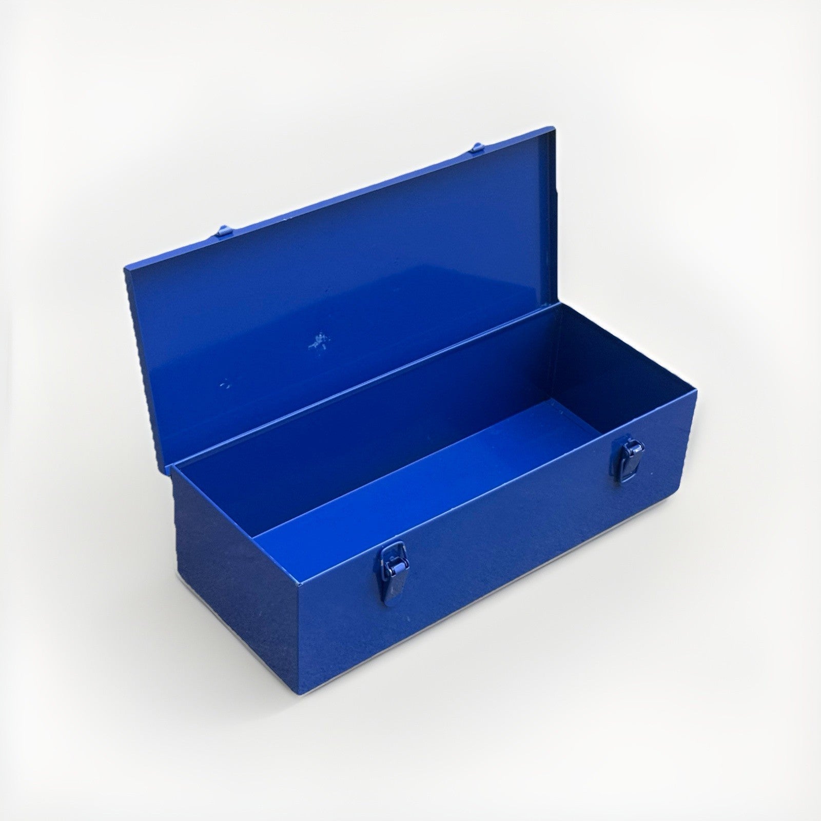 19-1/4” X 8” x 5-1/4" Metal Tool Storage Carrying Case ToolBox Tools Metal Box