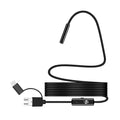 2m Endoscope Borescope 6 Led Inspection Camera For Android Type-c Usb