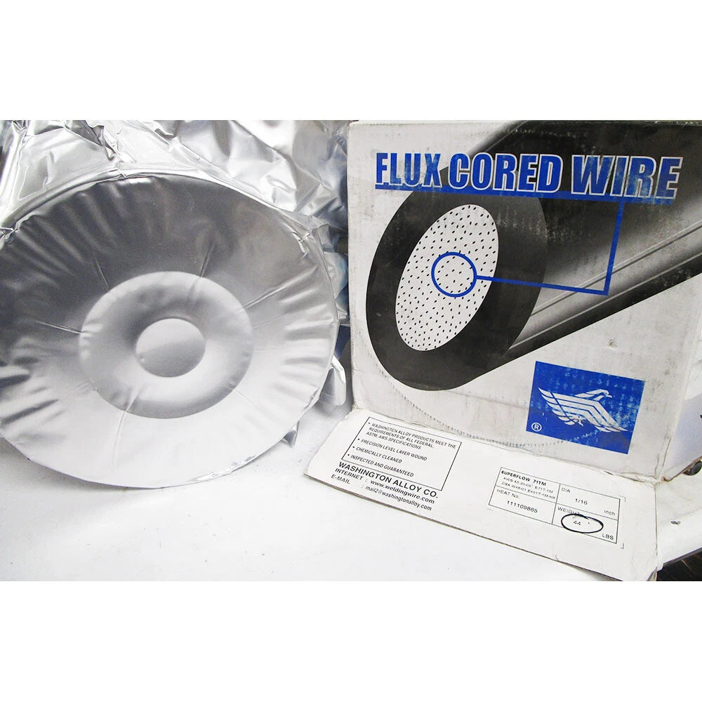 Washington Alloy Superflow 71t-1 Carb Steel Flux Cored Mig Wire