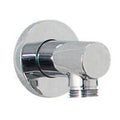Chrome Round Wall Outlet Elbow