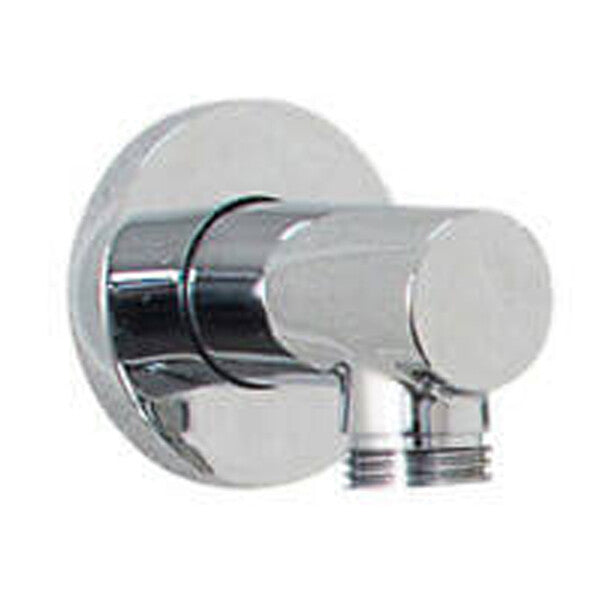 Chrome Round Wall Outlet Elbow