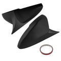 Door Mirror Shell Guards for Honda Accord 18-22 Carbon Fiber Black Left Right