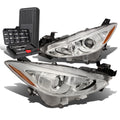 For 2014-2016 Mazda 3 Pair Chrome Amber Signal | Built Supply Co