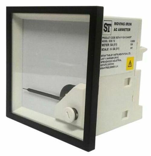 Analogue Panel Ammeter 5A AC