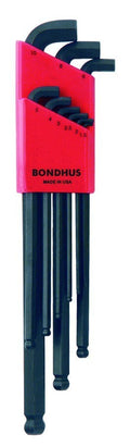 Bondhus 9pc Stubby Metric Hex L Wrench Set