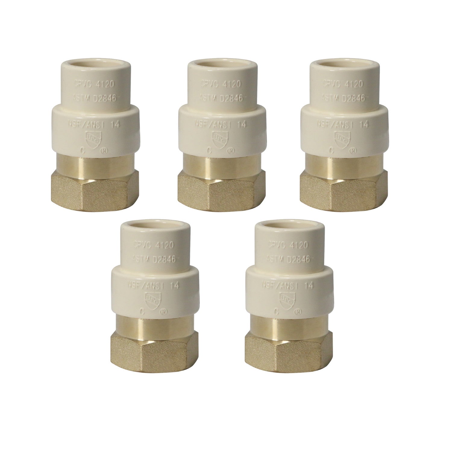 XFITTING 1/2" Female NPT x 1/2" CPVC Adapter