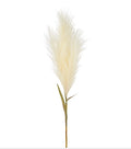 33" Tall Faux Single Pampas Grass Decor Artificial Pompous Grass Home
