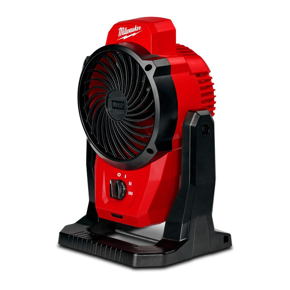 Milwaukee Cordless Jobsite Fan M12AF-0
