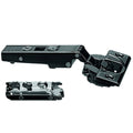 Blum Onyx Black Hinge 110 Degree Soft Close & Mounting Plate by Blum