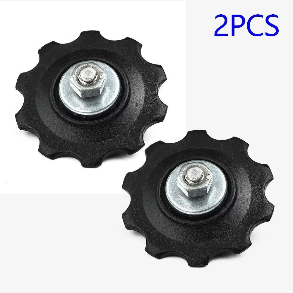 2*Bike Bicycle 6-7 Speed Rear Derailleur Plastic Wheels Guide Wheels NewOpens in