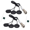 2 Pack Undersaddle Pickup Piezo Transducer Fit Guitar Ukulele