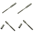 Swageless Threaded Short Stud Stainless Steel For 3/16" Cable Deck