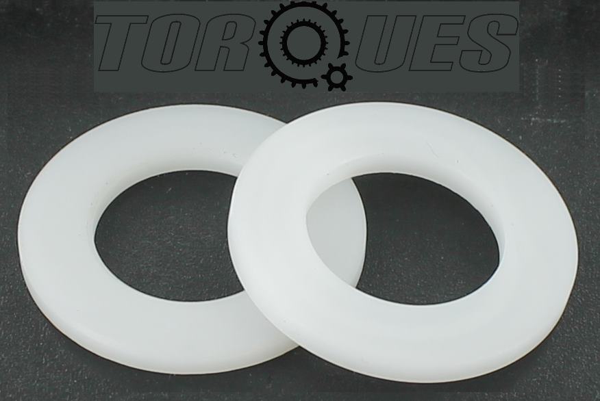 AN-6 ( 6AN) 9/16" I.D Large Bulkhead PTFE Washer Pair of (2 Pack)