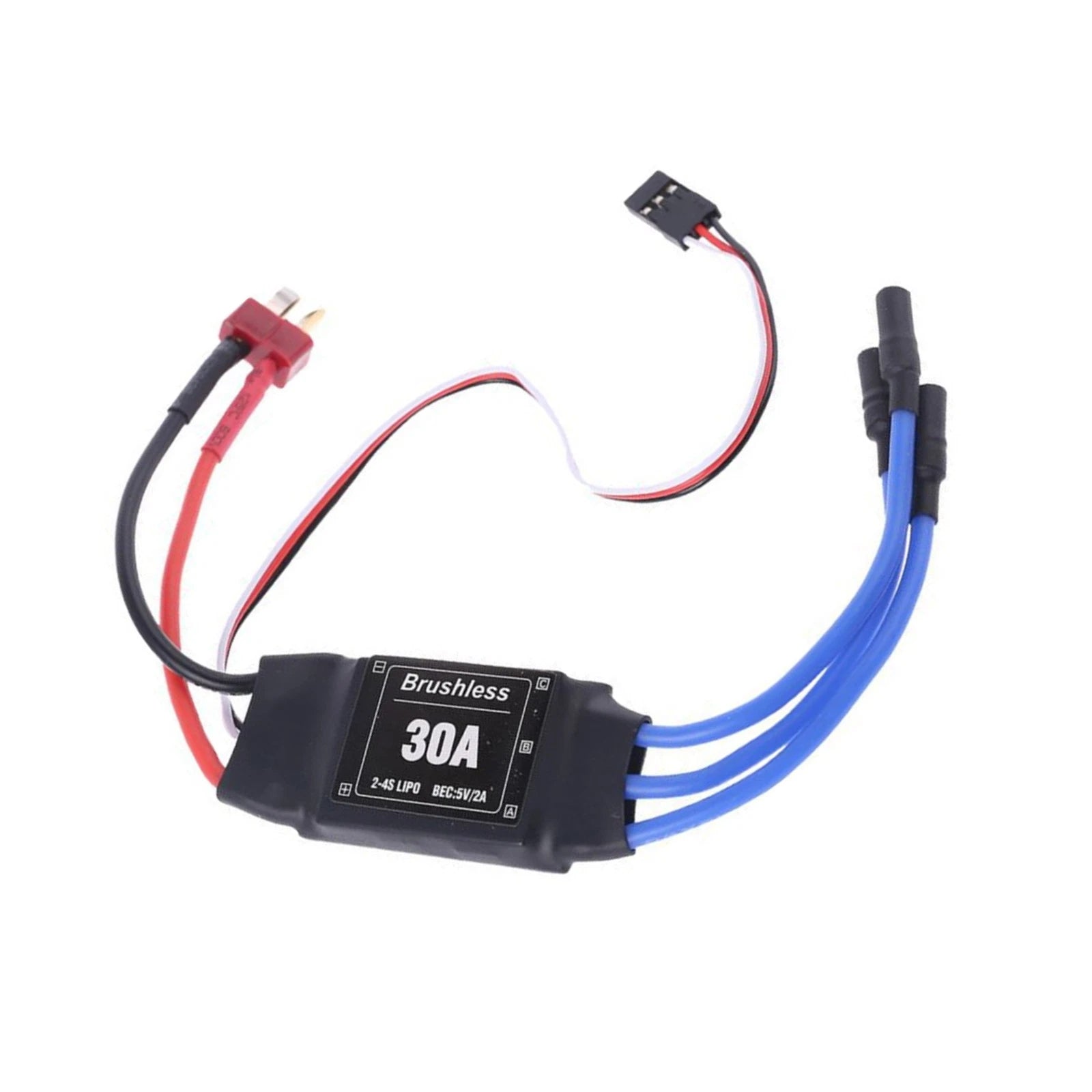 4-16V 30a Rc Aircraft Brushless Esc 2-4s Electric Speed Controller W/