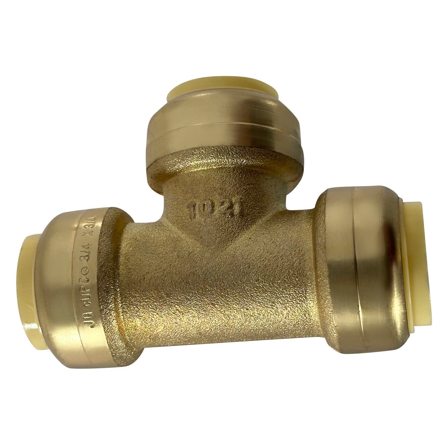 XFITTING 3/4" Push Fit Tee - Lead Free Brass