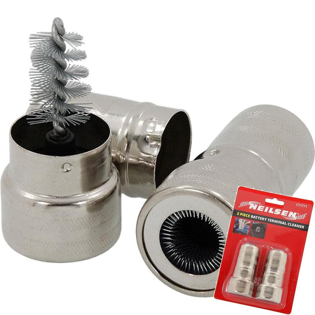 Neilsen 2pc Battery Post and Terminal Cleaner by Neilsen