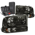 For 1999-2004 Ford Super Duty Pair Smoked/amber | Built Supply Co