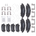 Front Rear L&R Brake Pads Set for Acura MDX 2014-2016 Honda Pilot